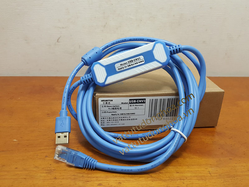 Cáp Lập Trình PLC Fuji USB-CNV3