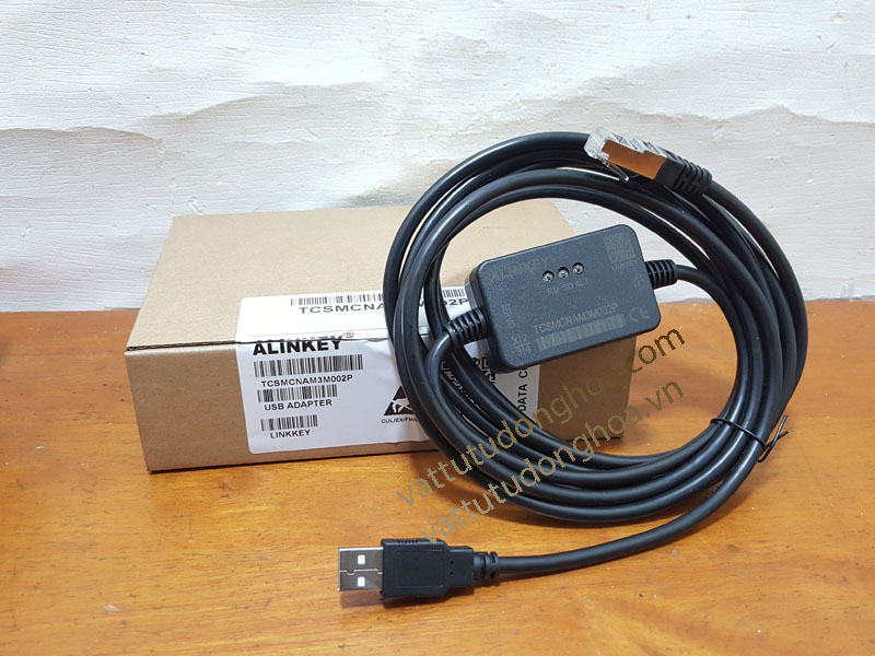 Cáp lập trình thông số biến tần drive Schneider TCSMCNAM3M002P