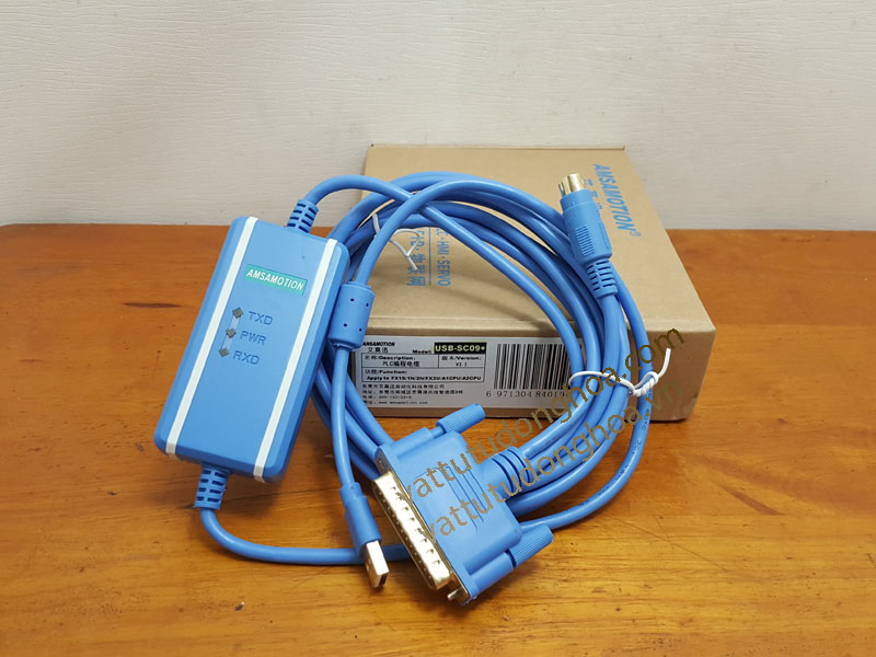 Cáp Lập Trình PLC Mitsubishi USB-SC09+