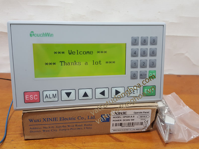 Touchwin HMI - Màn Hình LCD OP320-A-S V9.4