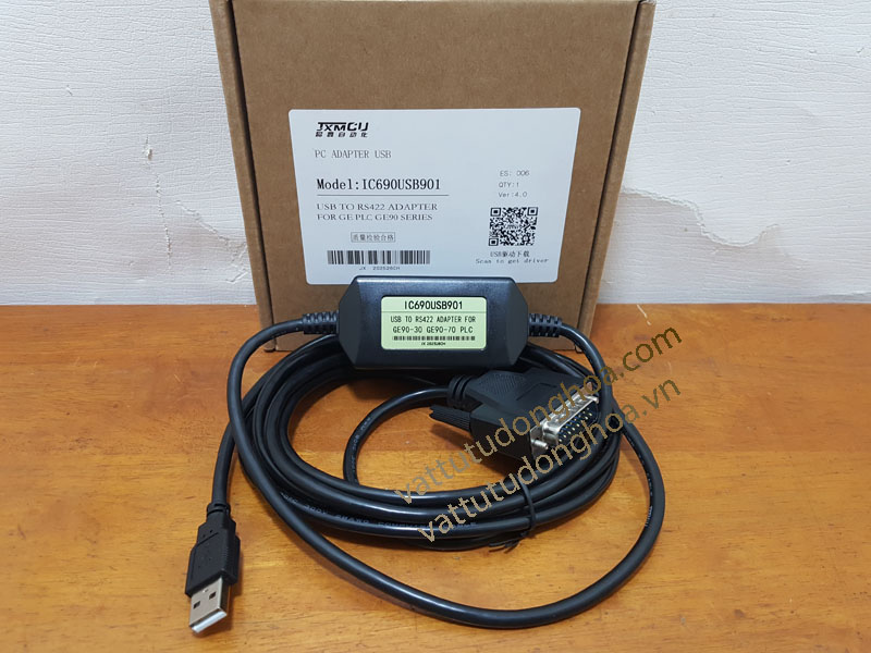 Cáp Lập Trình PLC GE IC690USB901