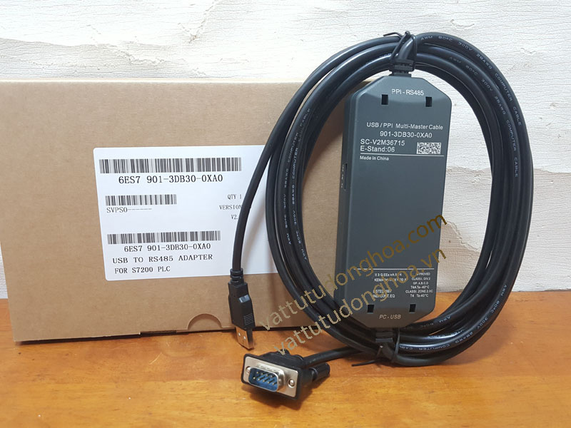 Cáp Lập Trình PLC Siemens S7-200 901-3DB30-0XA0