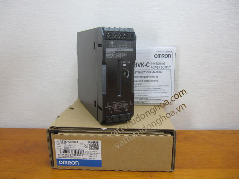 Nguồn Xung Omron 24VDC 2.5A S8VK-C06024